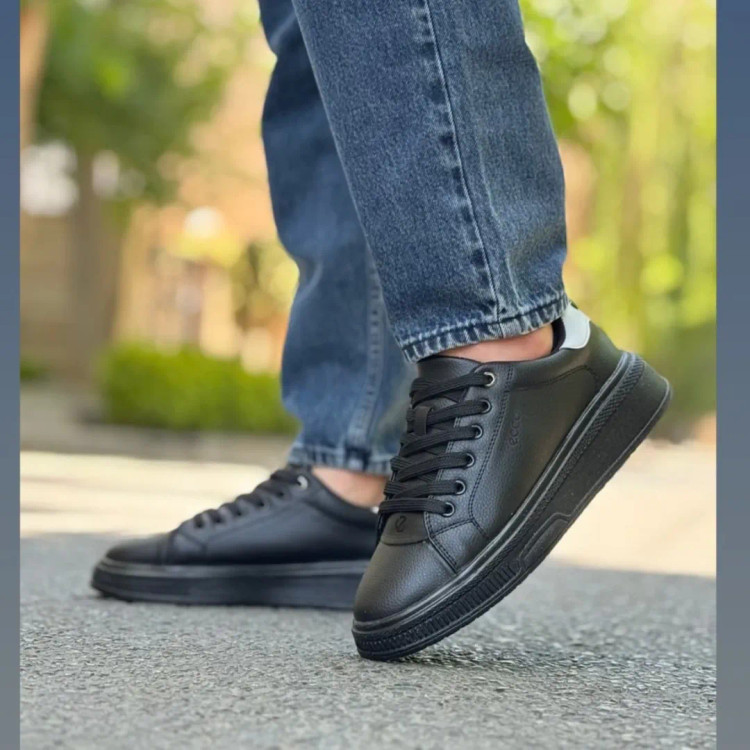 کفش مردانه اکو ونسی با رویه چرم مصنوعی