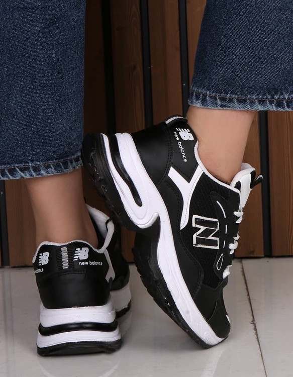 نیوبالانس سفید مشکی