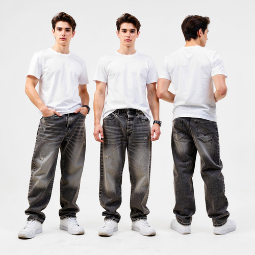 شلوار جین بگ در طرح جدید