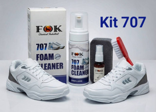 کیت تخصصی تمیزکننده و مراقبت از کفش FOK مدل 707